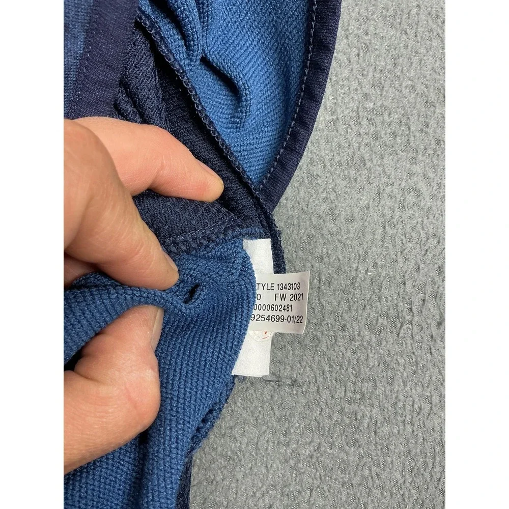 Under Armour Pullover Mens XL Blue 1/4 Zip Long‎ Sleeve Performance Running